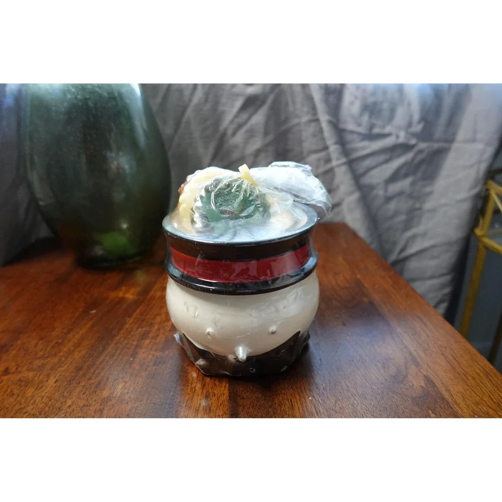 Vintage Yankee candle‎ snowman votive candle tart melt warmers complete sealed
